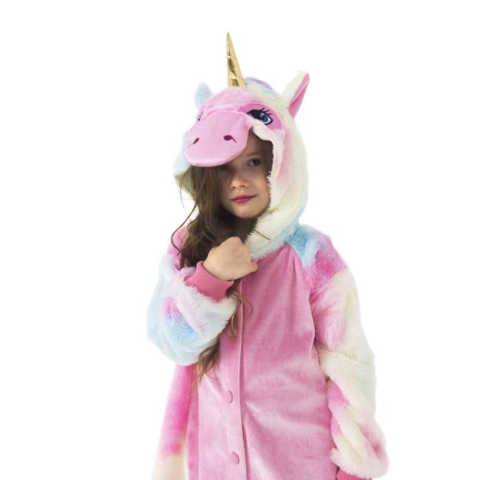 фото Кигуруми «единорожка» комбинезон, р.34, рост 134 см батик