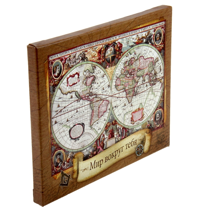 Картина на холсте "Мир вокруг тебя" 25 х 20 см