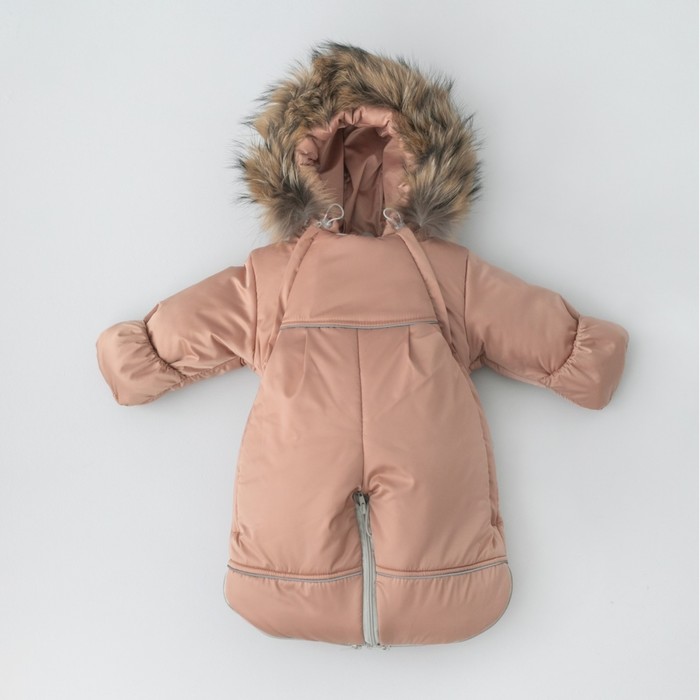 

Комбинезон-трансформер зимний детский, рост 68-80 см, цвет бежевый