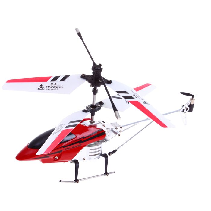 Вертолёт радиоуправляемый "Гроза неба", с аккумулятором, световые эффекты, работает от батареек, цвета МИКС