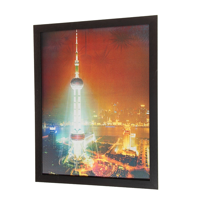 Картина объёмная 3D "Башня"