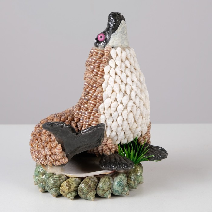 Сувенир из ракушек "Морской котик"