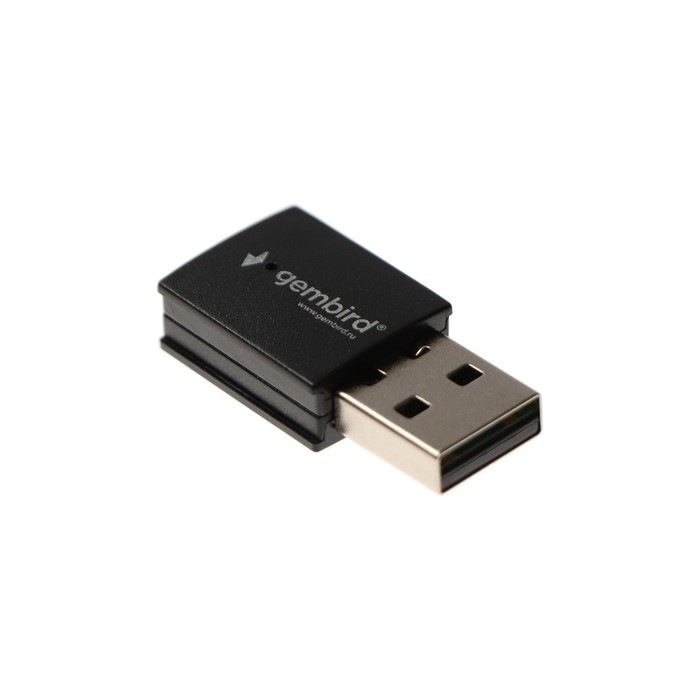 

Адаптер Wi-Fi+Bluetooth Gembird WNP-UA-018, 600 Mbps, USB, двухдиапазонный, чёрный