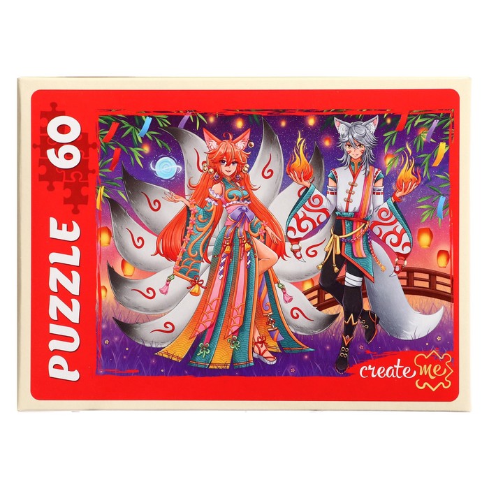 

Пазл «Маги волк и лиса», 60 элементов