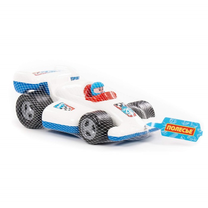 Автомобиль гоночный «Формула», с пилотом автомобиль формула гоночный в сеточке