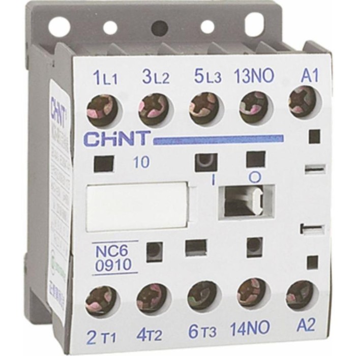 

Контактор NC6-0910 9А 24В 50Гц 1НО (R) CHINT 247577