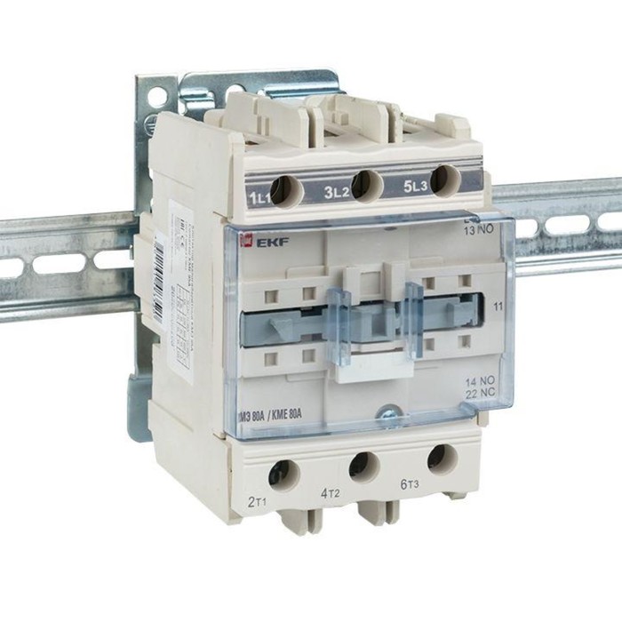 

Контактор КМЭ 80А 220В NO+NC EKF ctr-s-80-220