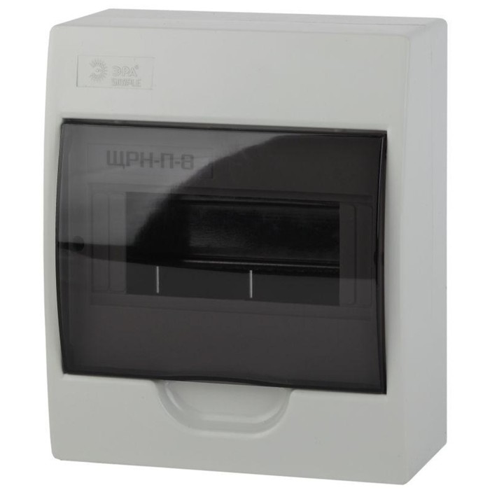 

Корпус пластиковый ЩРН-П-08 SIMPLE без шин и монт. комп. BOXS08_E ЭРА Б0047721