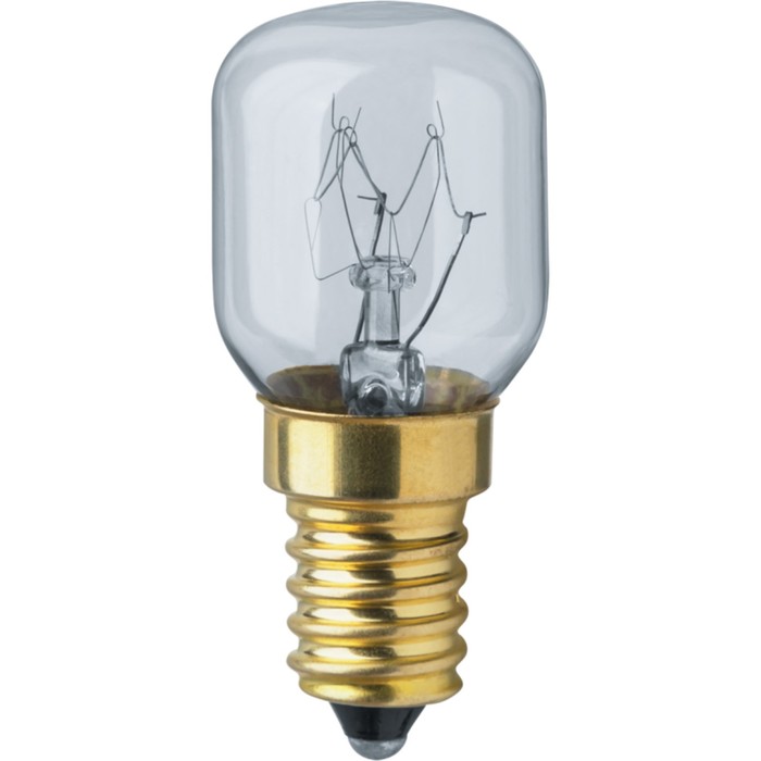 Лампа накаливания 61 207 NI-T25-15-230-E14-CL (для духовых шкафов) Navigator 61207 лампа navigator ni b 40 230 e14 cl
