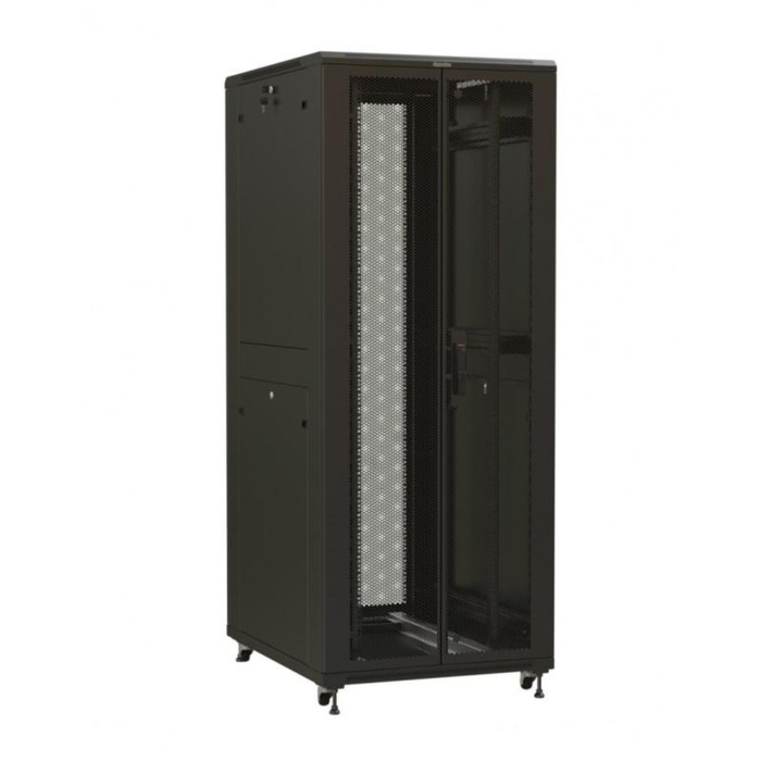 

Шкаф напольный TTR-4261-DD-RAL9005 19дюйм 42U 2055х600х1000мм перед. и зад. распашные перфор. двери (75%) ручка с замком черн. (RAL 9005) разобран. Hyperline 425183
