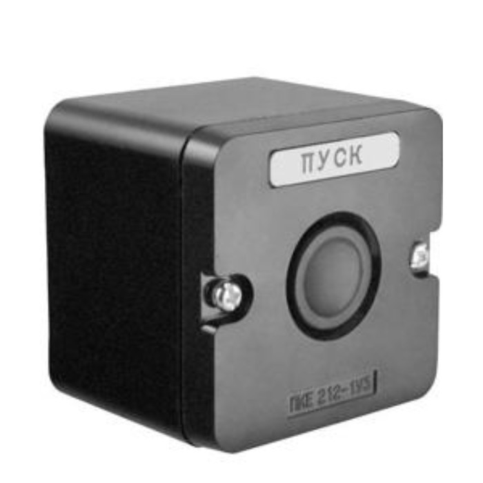 

Пост управления ПКЕ 212-1 У3 10А 660В 1 элемент накладной IP40 черн. цилиндр Электротехник ET519067