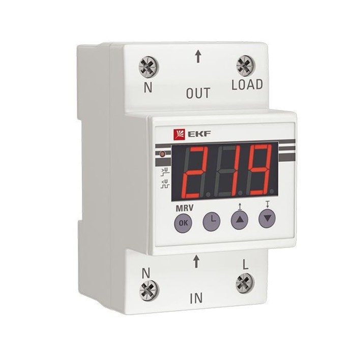 

Реле напряжения с дисплеем MRV 32А PROxima EKF MRV-32A