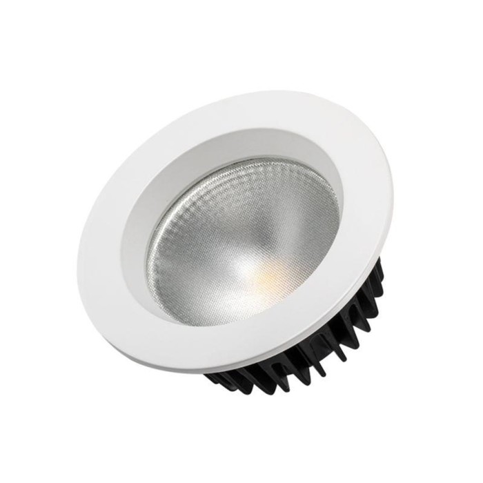 встраиваемый светодиодный светильник arlight ltd 95sol 10w warm white 017985 Светильник светодиодный LTD-105WH-FROST-9W Warm White 110deg IP44 метал. Arlight 021067