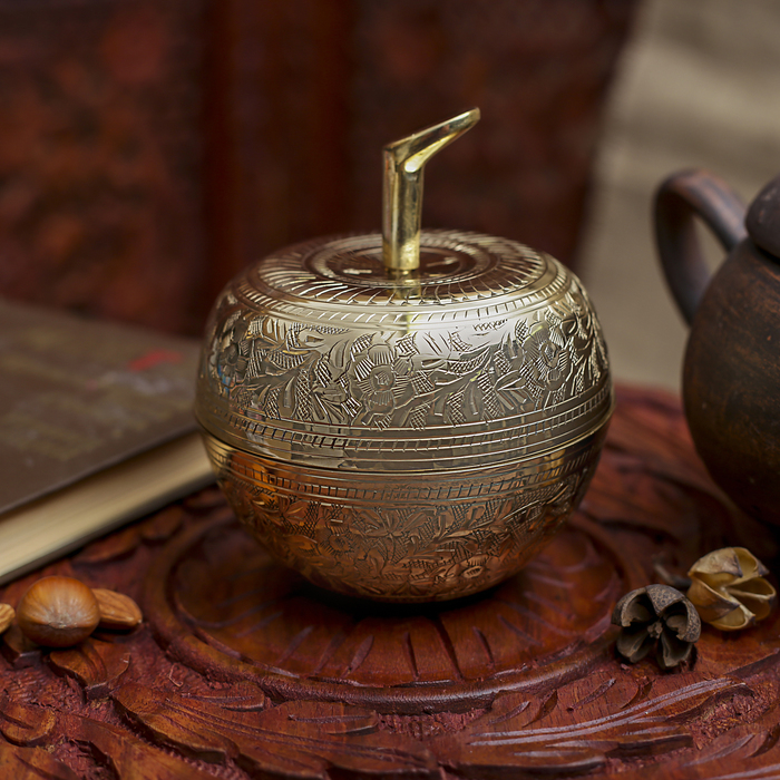 Сахарница "Яблочко узорное"