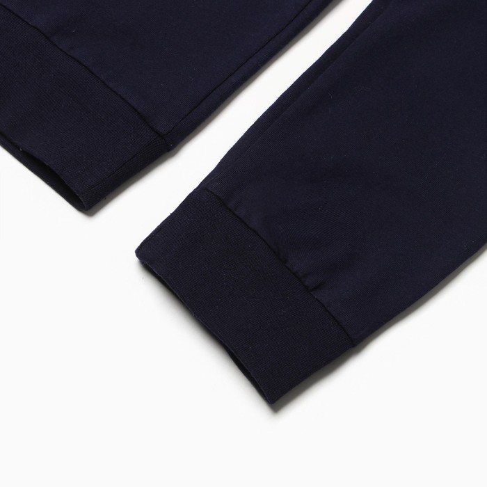 Комплект для мальчиков (джемпер, брюки), ТЕРМО, цвет тёмно-синий, рост 146 см