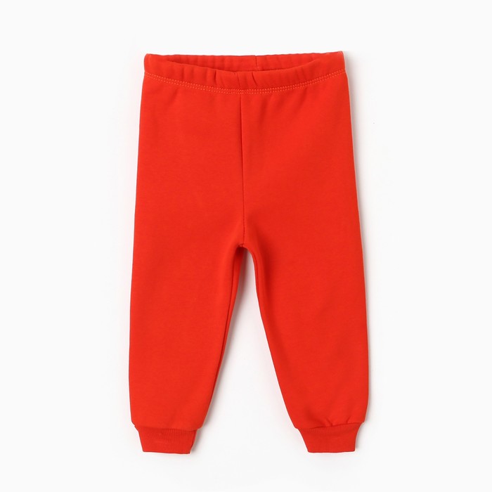 Костюм (свитшот, брюки) для девочек, НАЧЁС, цвет оранжевый, рост 86 см