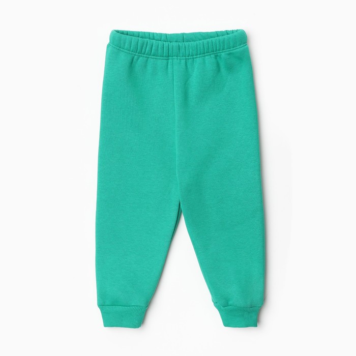 Костюм для мальчиков (толстовка, брюки), НАЧЁС, цвет зелёный, рост 104 см