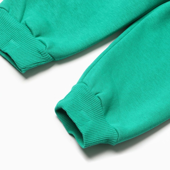 Костюм для мальчиков (свитшот, брюки), НАЧЁС, цвет зелёный, рост 92 см
