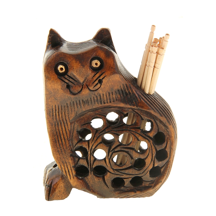 Подставка под зубочистки "Кот"