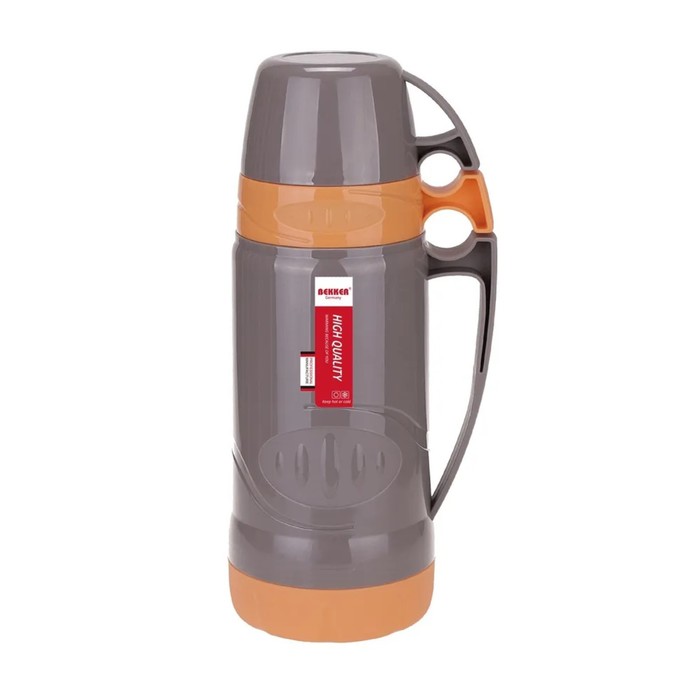 

Термос Bekker Premium BK-4396, пластиковый, сохраняет температуру 12 ч, 1 л