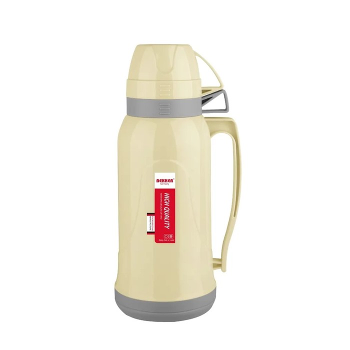 

Термос Bekker Premium BK-4403, пластиковый, сохраняет температуру 12 ч, 1.8 л