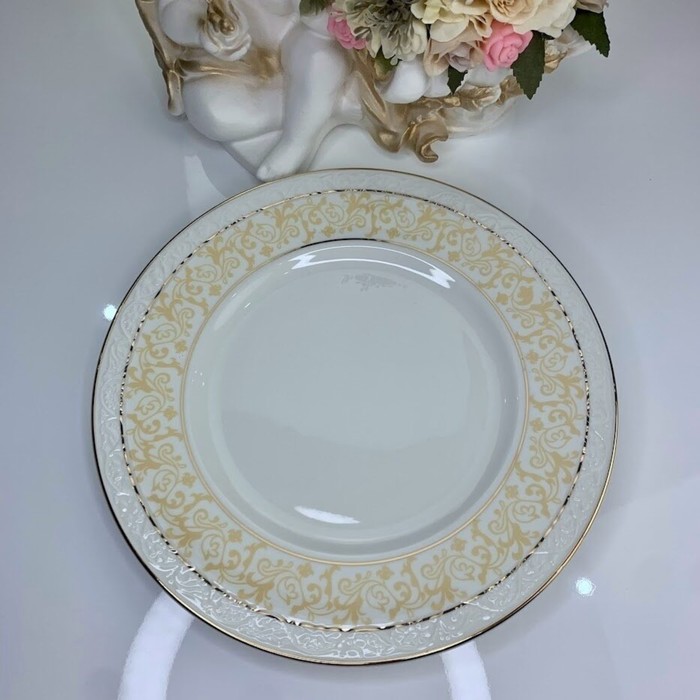 Набор тарелок Lenardi Damask, d=25 см, 6 шт набор тарелок 25 см 6 шт leander мэри энн охота 027867