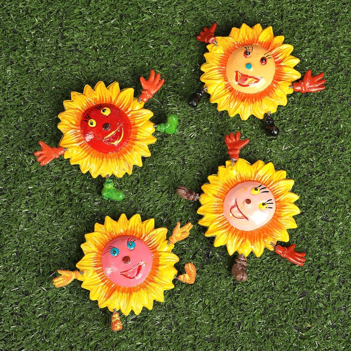 Декоративный штекер "Солнышко" микс