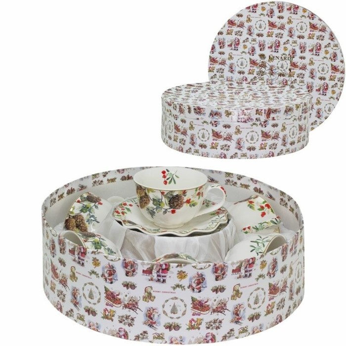 

Чайный набор Lenardi «Новогодний», 220 мл, 12 предметов