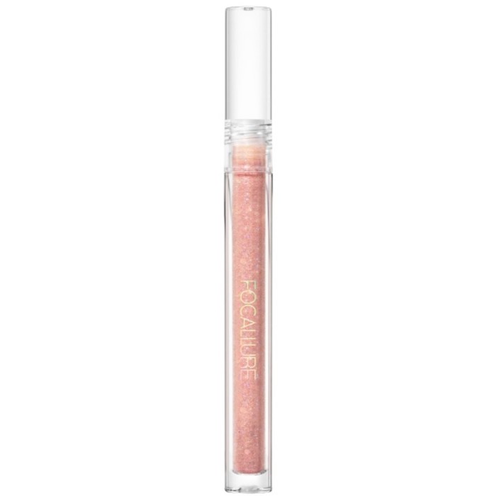 фото Тени для век focallure glittering liquid eyeshadow, жидкие, с глиттером, тон g02, 1.5 г