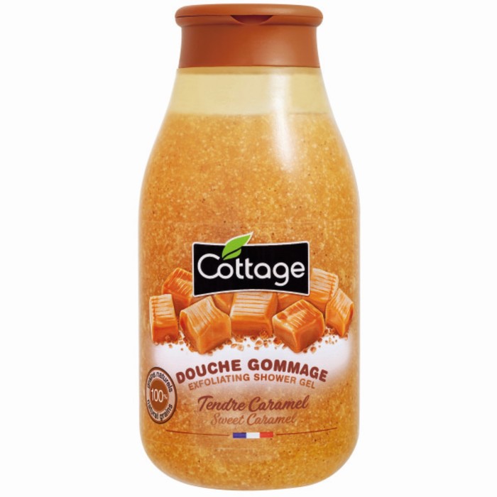 

Гель для душа Cottage Exfoliating Shower Gel «Сладкая карамель», отшелушивающий, 270 мл