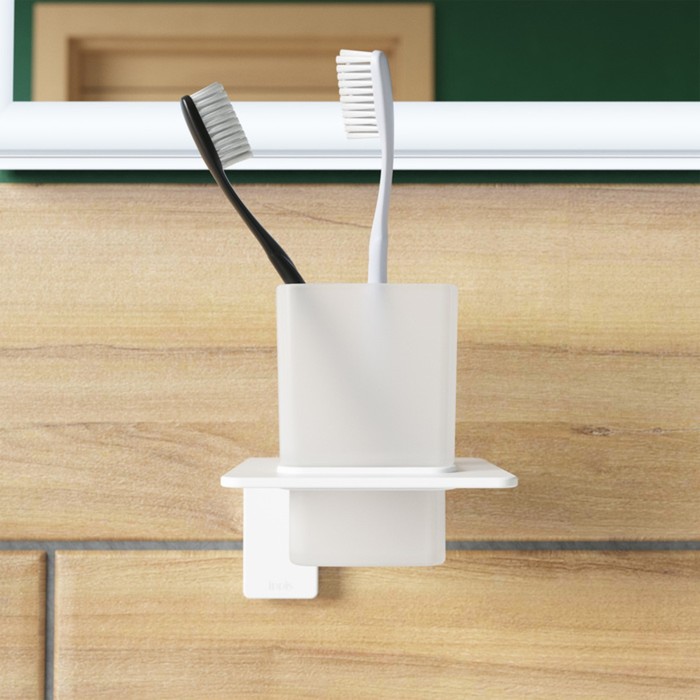 

Подстаканник одинарный IDDIS Slide SLIWTG1i45, 103х113х125 мм, матовое стекло, белый матовый 10166