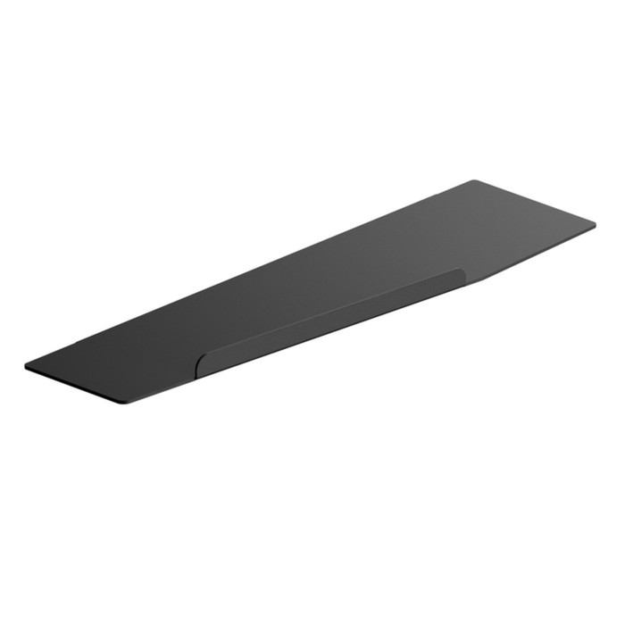 Полка IDDIS Slide SLIBS00i44, 400х112х37 мм, чёрный, нержавеющая сталь