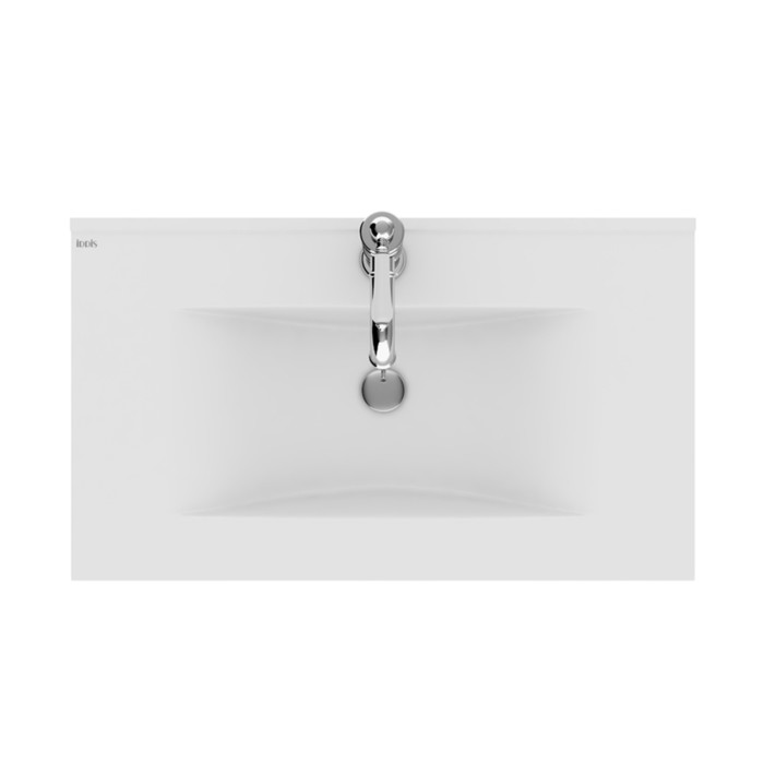 

Тумба напольная с раковиной IDDIS Oxford OXF80W0i95K, 80 см, белая