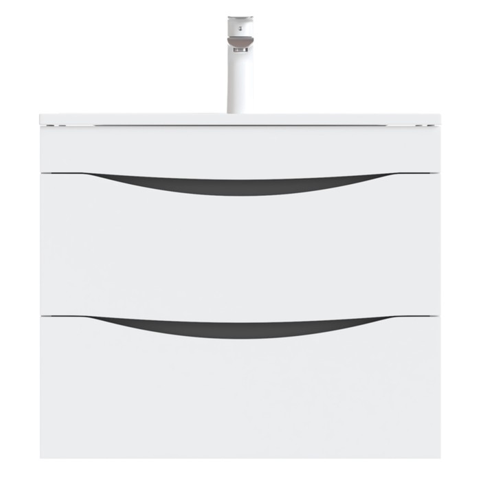 

Тумба подвесная с раковиной IDDIS Cloud CLO60W0i95K, 60 см, белая
