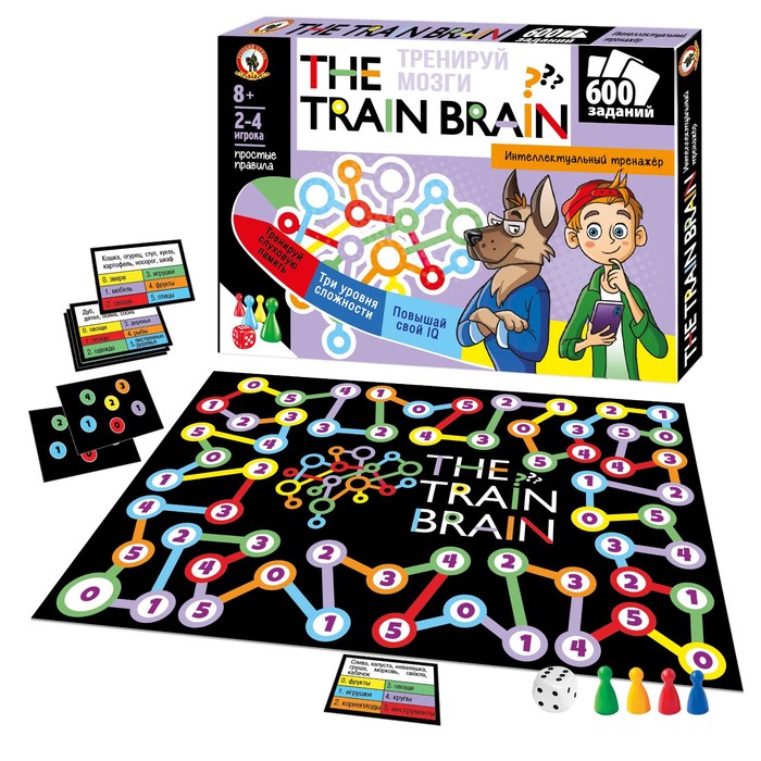 

Викторина для всей семьи «Тренируй мозги» The Train Brain