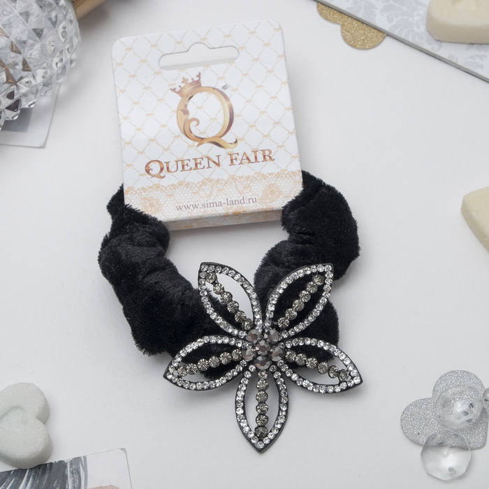 Резинка для волос "Лунное свечение", лилия