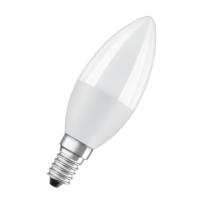 

Лампа светодиодная LED Value LVCLB60 7SW/840 7Вт свеча матовая E14 230В 10х1 RU OSRAM 4058075578944