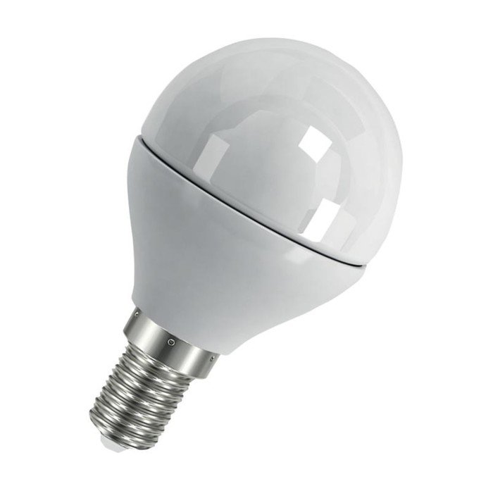 

Лампа светодиодная LED Value LVCLP60 7SW/865 7Вт шар матовая E14 230В 10х1 RU OSRAM 4058075579682