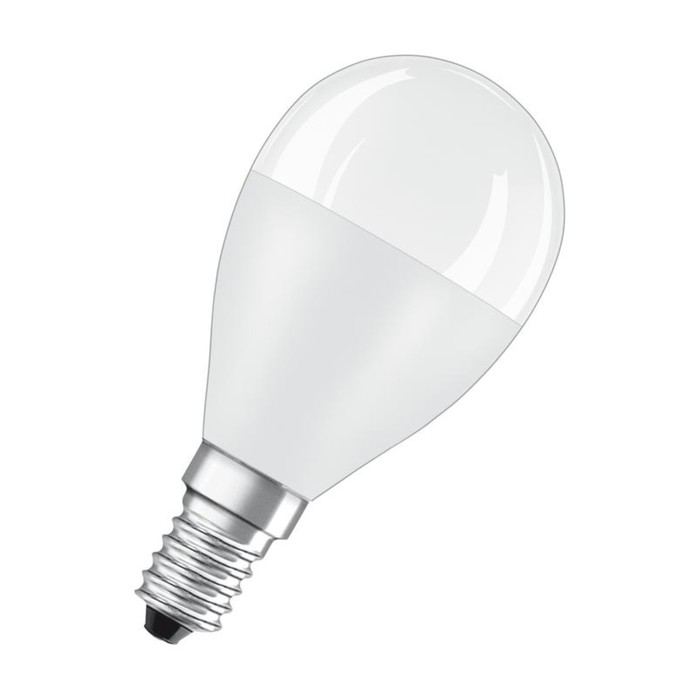 Лампа светодиодная LED Value LVCLP75 10SW/830 10Вт шар матовая E14 230В 10х1 RU OSRAM 4058075579712 лампа светодиодная led value lvclb75 10sw 865 10вт свеча матовая e27 230в 10х1 ru osram 4058075579590