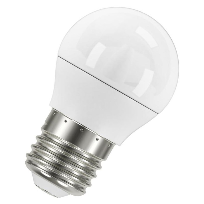 Лампа светодиодная LED Value LVCLP75 10SW/830 10Вт шар матовая E27 230В 10х1 RU OSRAM 4058075579897 лампа светодиодная led value lvclb75 10sw 865 10вт свеча матовая e27 230в 10х1 ru osram 4058075579590