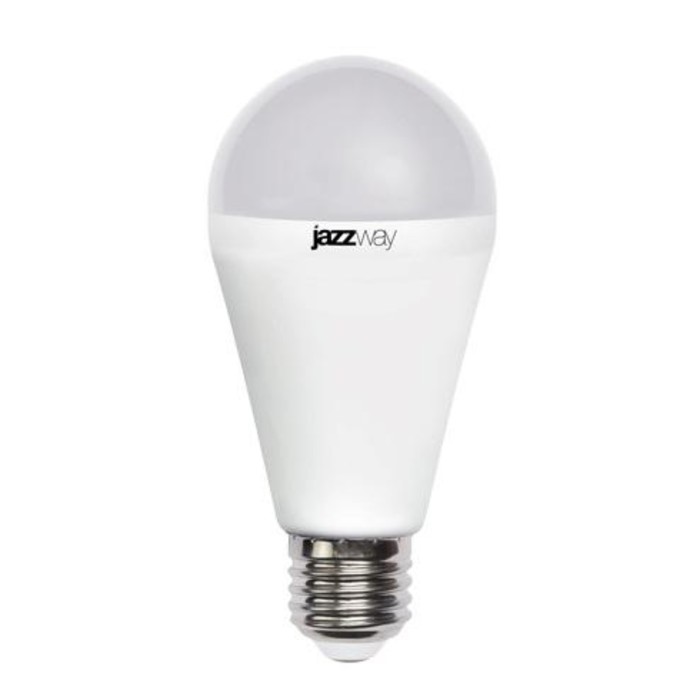 Лампа светодиодная PLED-SP 15Вт A60 грушевидная 5000К холод. бел. E27 1400лм 230В JazzWay 2853035 упаковка ламп jazzway pled sp 9вт 820lm 30000ч 5000к e14 10 шт [2859488a]