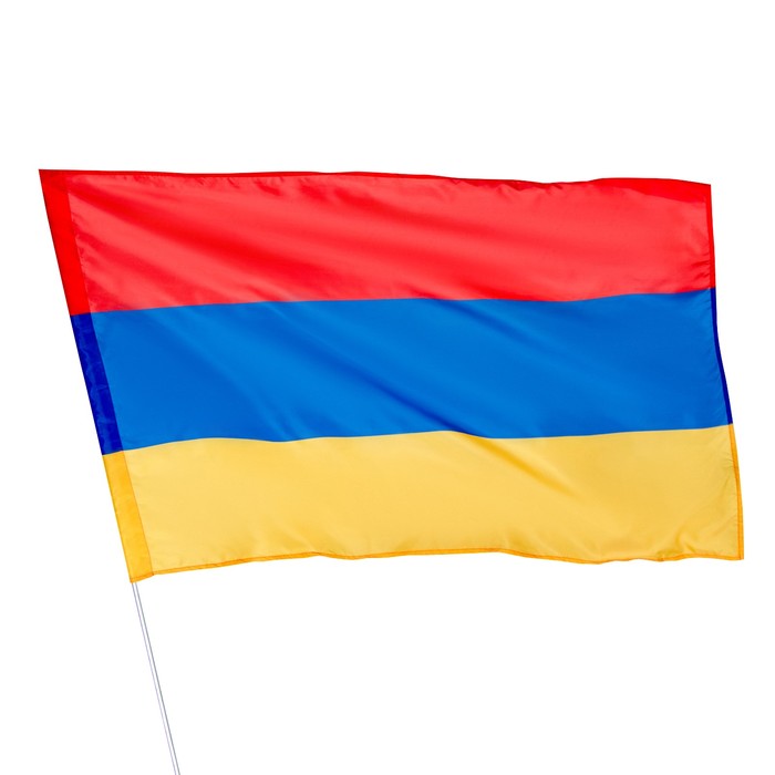 фото Флаг армения, 90 х 135 см, полиэфирный шёлк, без древка take it easy