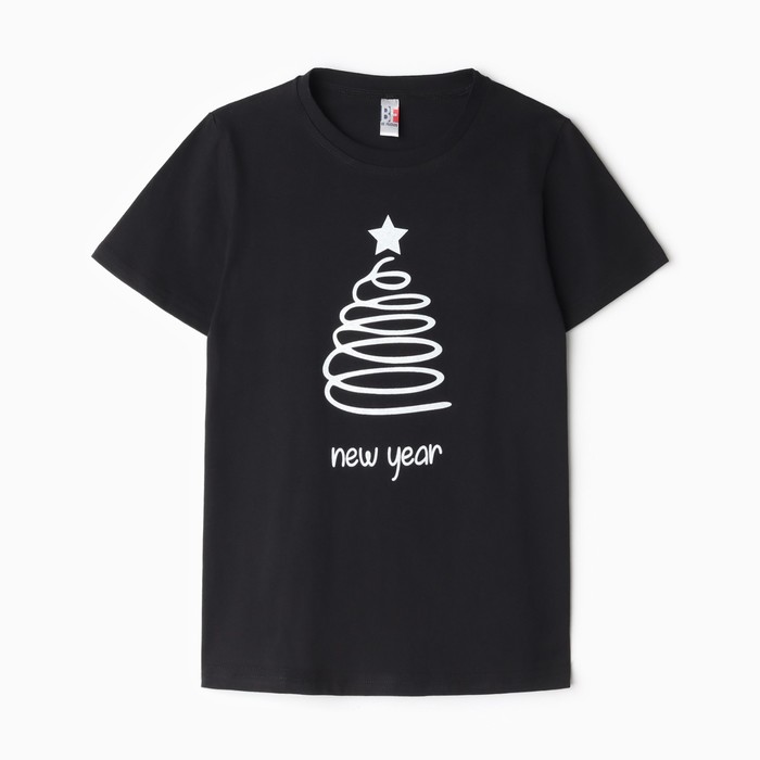 

Футболка детская, цвет чёрный, рост 134 см