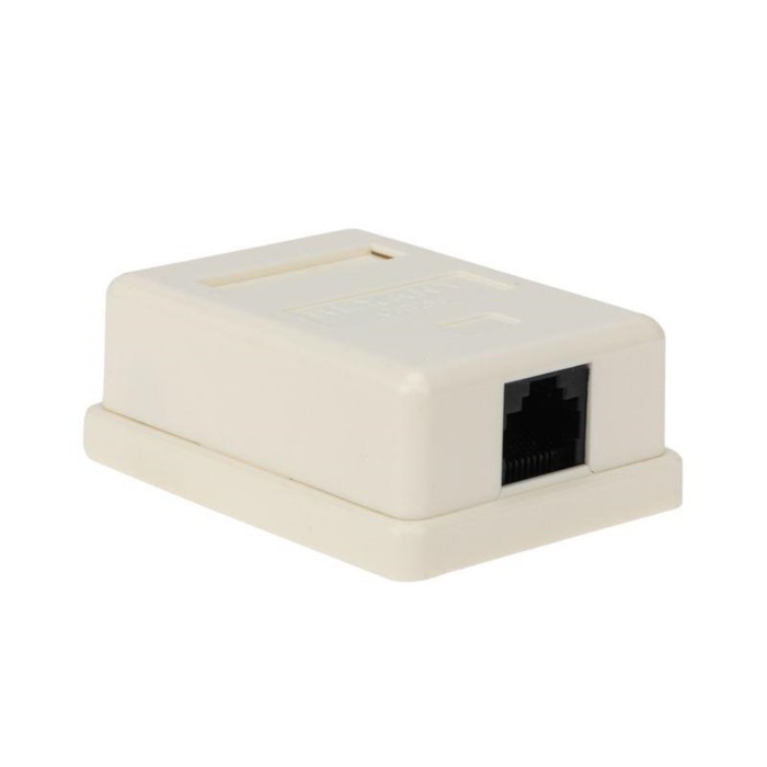 

Розетка компьютерная 1-м ОП RJ45 кат.5E UTP неэкранир. бел. REXANT 03-0121