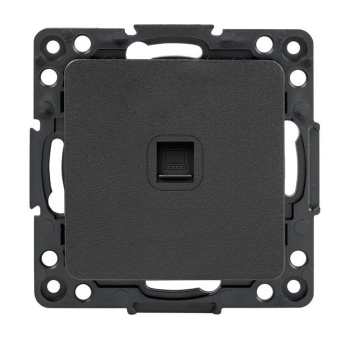 

Розетка компьютерная 1-м Стокгольм RJ45 механизм черн. PROxima EKF EZK01-035-10