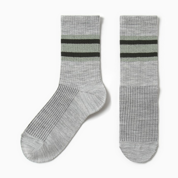 Носки мужские шерстяные, цвет тёмно-серый, размер 29-31 см носки мужские размер 31 цвет темно серый