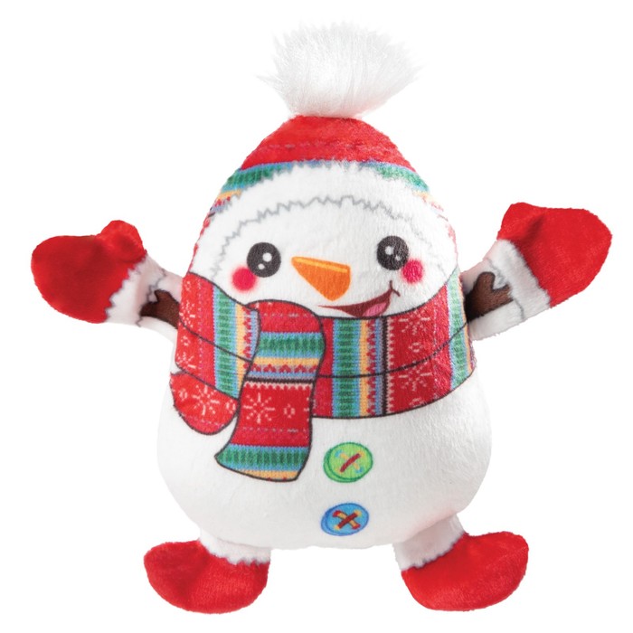

Игрушка для собак мягкая "Снеговик с помпоном", 12,5 см, Triol