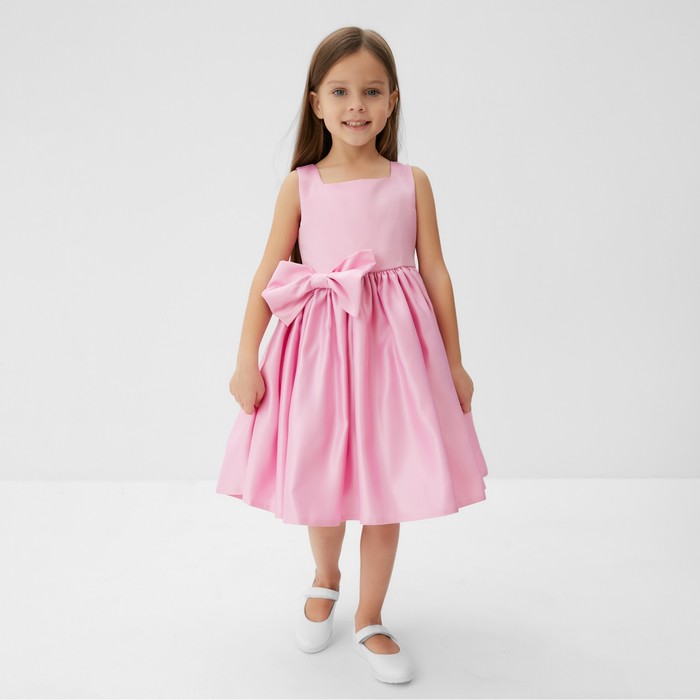 платье нарядное детское kaftan рост 98 104 см 30 розовый Платье нарядное детское KAFTAN, рост 98-104 см (30), розовый