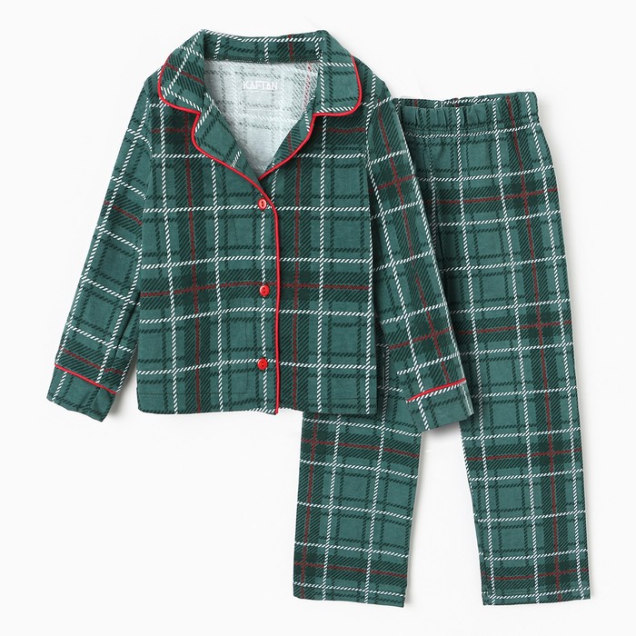 

Пижама детская KAFTAN Green mood, р.28 (86-92 см)