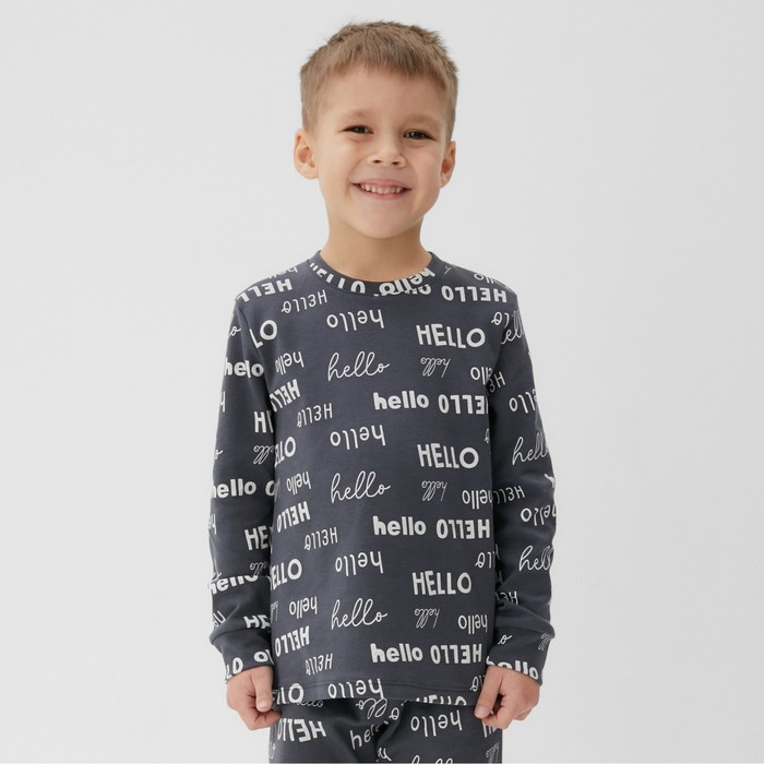 

Пижама детская KAFTAN "Hello", р.34 (122-128)